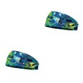 thumbnail image 4 of Qarigey Diademas de ganchillo Banda para la cabeza deportiva Tie-dye Banda para el sudor Estampado Accesorios para peinados Mujeres Hombres para Type1 NO1 Qarigey CBP274568, 4 of 6