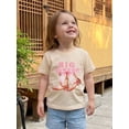 thumbnail image 4 of BemeyourBBs Baby Girl Little Sister Big Sister Matching Outfit Toddler Baby Girl Cowgirl Outfit Western Baby Summer Clothes T Shirt Letter Boot Print Short Sleeve Pullover Tee Shirt Tops, 4 of 9