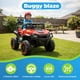 thumbnail image 2 of Buggy Eléctrico Infantil YEI Blaze rojo con 2 Motores, Control Parental, Luces LED, Música Bluetooth, Velocidad 5 km/h, Soporta 30 kg, Ideal para Exterior, 2 of 7