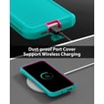 thumbnail image 3 of Case for Samsung Galaxy S23 FE 6.4-Inch, Heavy Duty Rugged & Dual-Layer with C Port Protection, Shockproof Anti dust Scratch Matte  Phone Case Back Cover for Samsung S23 FE 5G, Mint, 3 of 7