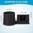 thumbnail image 2 of Soporte para bebida y teléfono de tabla de paddle Uxcell, accesorios universales para tabla de paddle, color negro, 2 of 6