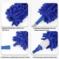 thumbnail image 3 of Reusable Duster Head, Telescopic Extension Pole for High Ceiling Accessibility, Ergonomic Handle for Multi-Surface Cleaning, Handheld Microfiber Tool with Static Attraction,, 3 of 7