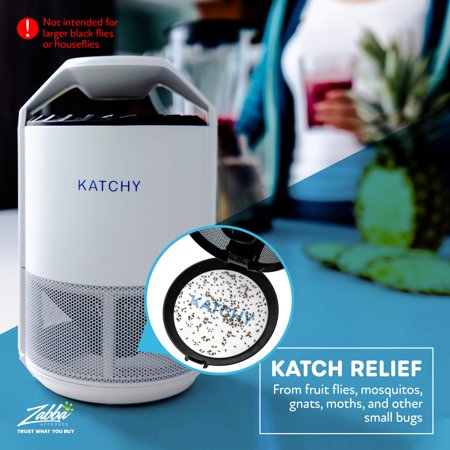 KATCHY Indoor Insect Trap, Bug Killer with UV Light - Walmart.com