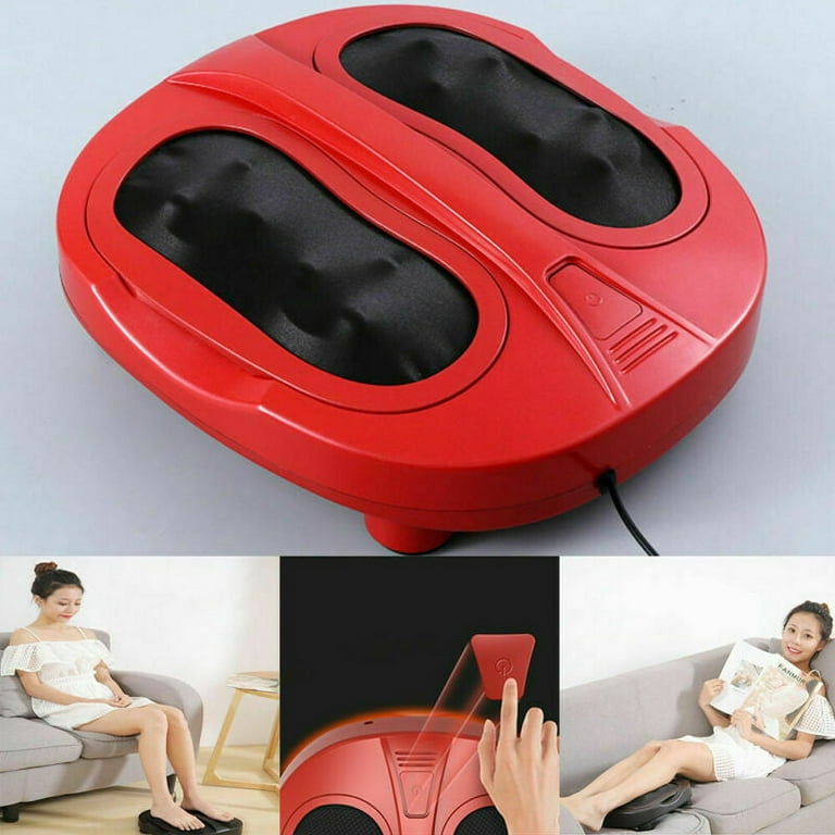 3W Electric Foot Massager Vibration Infrared Therapy Blood Circulation  Machine