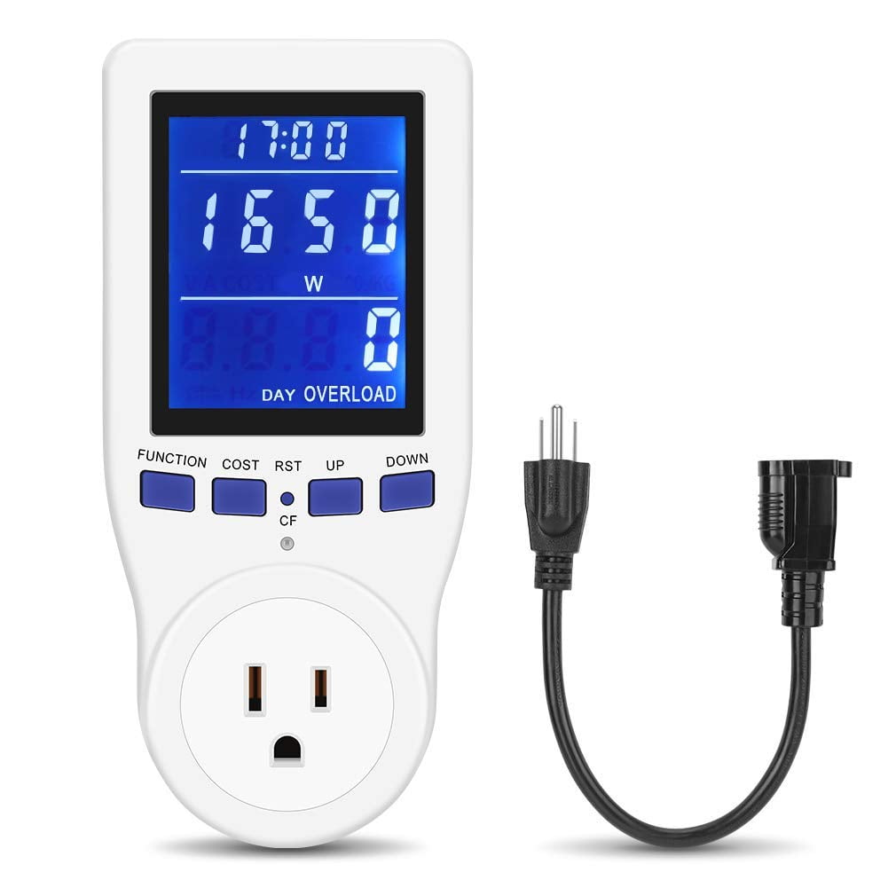 Electricity Usage Monitor, Plug in Power Consumption Meter Home Energy