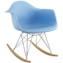 Rocker Lounge Chair Blue
