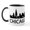White/Black Inside, variant on CafePress - Chicago Skyline Mug - 11 oz Ceramic Mug - Novelty Coffee Tea Cup