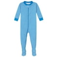 thumbnail image 2 of Gerber Baby & Toddler Neutral Snug Fit Footed Cotton Pajamas, 2-Pack, 0/3 Months - 5T, 2 of 12