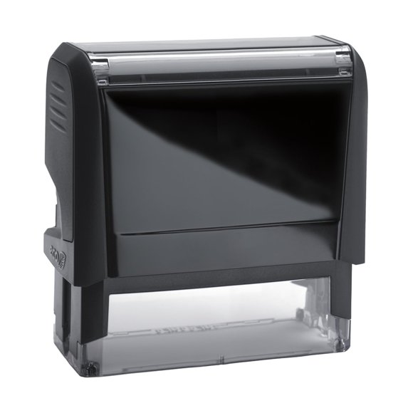 Basic 2000 Plus Personalized Self-Inking Address Stamp with 5 Lines - Black Ink