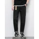 thumbnail image 2 of Pantalones vaqueros de verano azul claro para hombre, pantalones harén con bolsillos, pantalones vaqueros para hombre, novedad en ropa de calle Y2k, ropa gótica de los años 2000, lujo suave, 2 of 5