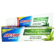 Secure Sensitive Denture Adhesive, 1.4 oz