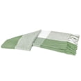 thumbnail image 4 of Ox Bay Green/White Tartan Plaid Cotton Throw Blanket, 50" x 60", 4 of 9