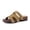 Taupe, variant on Tokyo 100% Genuine Leather Suede Platform Sandals for Women Adjustable Strap Heeled Slide with Memory Foam Comfort