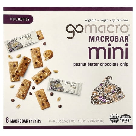 Peanut Butter Chocolate Chip MacroBar Mini 8ct Multipack
