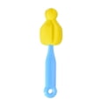 thumbnail image 2 of Limei 8 Pack Baby Nipple Milk Bottle Brush Pacifier Sponge Cleaning Brushes Cleaner Brushing Brush for All Nipples Baby Bottle Coffee Cup,Random Color, 2 of 7