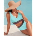 thumbnail image 6 of Rosvigor Plus Size Womens Bikini Sets High Waisted Swimsuit bikini Bathing Suit for Women Two Pieces Swimwear, 6 of 8