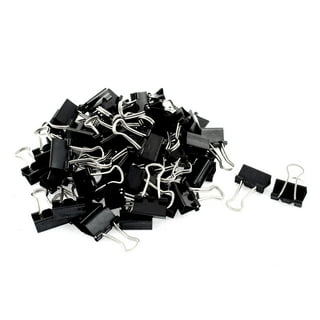 ACCO Binder Clips, Medium, 12 Count, Black (A7072050)