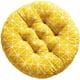 thumbnail image 2 of Cojín para silla estampado Cojín para silla de oficina suave y elegante 30 * 30 cm Triángulo redondo Multicolor （amarillo）, 2 of 5