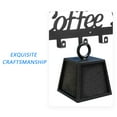 thumbnail image 3 of unbranded 1Jgo Repisa De Pared Para Tazas De Café Soporte Acabado Negro Para Cocina, 3 of 6
