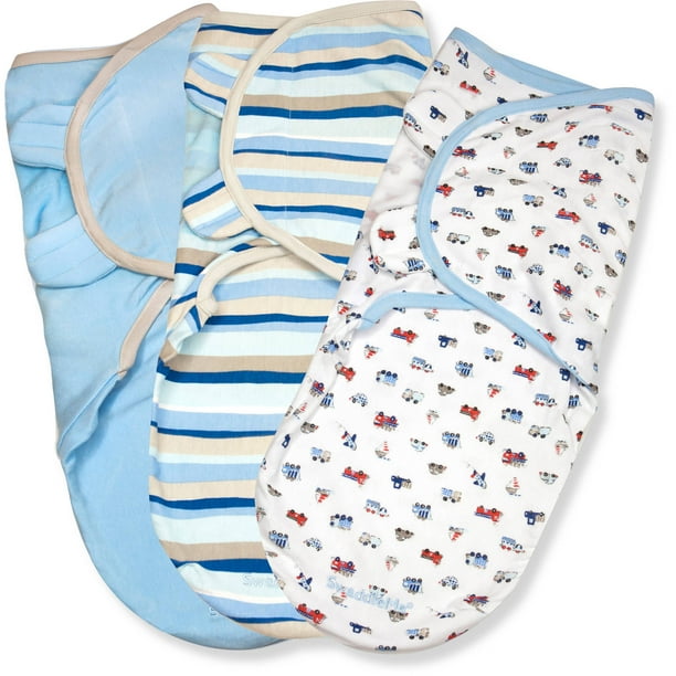 SwaddleMe Original Swaddle, 3-Pack, Beep Beep - Walmart.com - Walmart.com