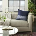 thumbnail image 6 of Ox Bay Rain Plaid Standard Throw Pillow, Navy Blue / White, 20 in. Square, Count per Pack 1, 6 of 8