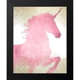 thumbnail image 2 of Kimberly, Allen 12x14 Black Modern Framed Museum Art Print Titled - A Unicorn 1, 2 of 5