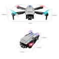 thumbnail image 6 of Drone with Camera 4K for Adults Beginners, Drone with GPS, Brushless Motor, Auto Return, Follow Me, Tap Fly, Circle Fly,One Key Start, 45 Mins Long Flight, Under 249g, 6 of 9