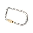 thumbnail image 5 of Screw Lock Climbing Gear Carabiner for Titanium Alloy Quick Links Safety Snap Hook Chain Connecting Ring Carabiner Chain, 5 of 11