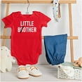 thumbnail image 3 of Little Bother Funny Brothers Bodysuit Jumper Boys Infant Baby Brisco Brands 12M, 3 of 6