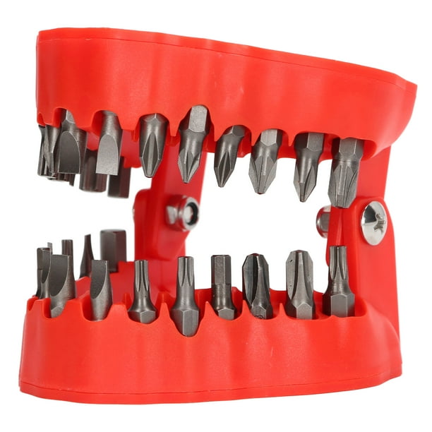 Portabrocas de acero inoxidable, broca para dentadura postiza, soporte magnético para broca para dentadura postiza, almacenamiento magnético, grado profesional Jadeshay A