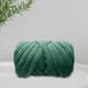 thumbnail image 5 of Hilo grueso de terciopelo, suave, cómodo, duradero, ligero, lavable, hilo grande para Verde, 5 of 9