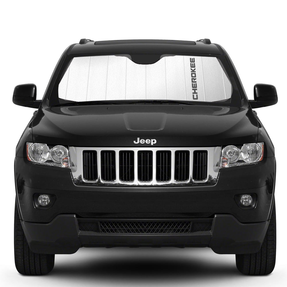 Jeep Cherokee 55-1/2"x 27" Stand Up Universal Fit Auto Windshield Sun Shade 