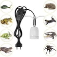 thumbnail image 4 of Reptile Heat Lamp Holder, Ceramic Rotating with Switch and Clip for Pet, Lizard, Turtle, Reptile, 4 of 5