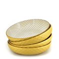 thumbnail image 1 of BIA S/4 Textured Shallow Bowls, Yellow, 1 of 3
