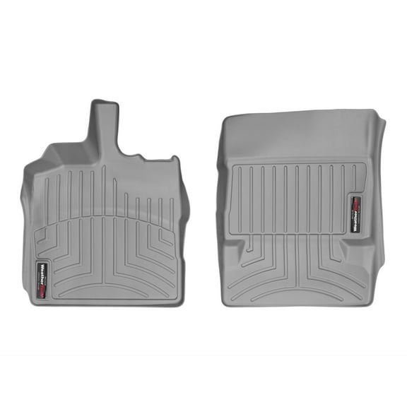 WeatherTech Custom Fit FloorLiners compatible with 2008-2015 smart fortwo - 1st Row (Driver & Passenger), Grey