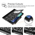 thumbnail image 6 of Fintie Folio Case for Samsung Galaxy Tab S3 9.7 Tablet - [Corner Protection] PU Leather Stand Cover, Composition Book, 6 of 7