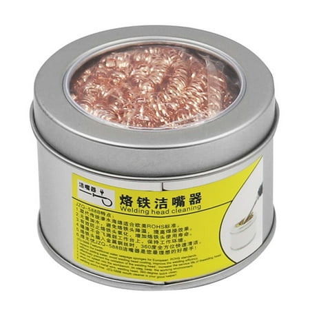 

Cleaning Ball Desoldering Soldering Iron Mesh Filter Cleaning Nozzle Tip Copper