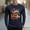 Navy, variant on FDGIU Men's Halloween Graphic Tees Men Fashion Casual Print Sports Long Sleeves Round-Neck Blouses Shirts Casual Shirts