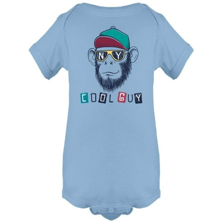 

Cool Monkey In Sunglasses Bodysuit Infant -Image by Shutterstock 6 Months