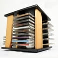 thumbnail image 1 of Elodie Desktop CD Storage Rack Accessories Sturdy Professional DVD Media Disc Stand, 1 of 8