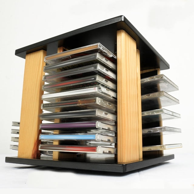 Elodie Desktop CD Storage Rack Accessories Sturdy Professional DVD Media Disc Stand