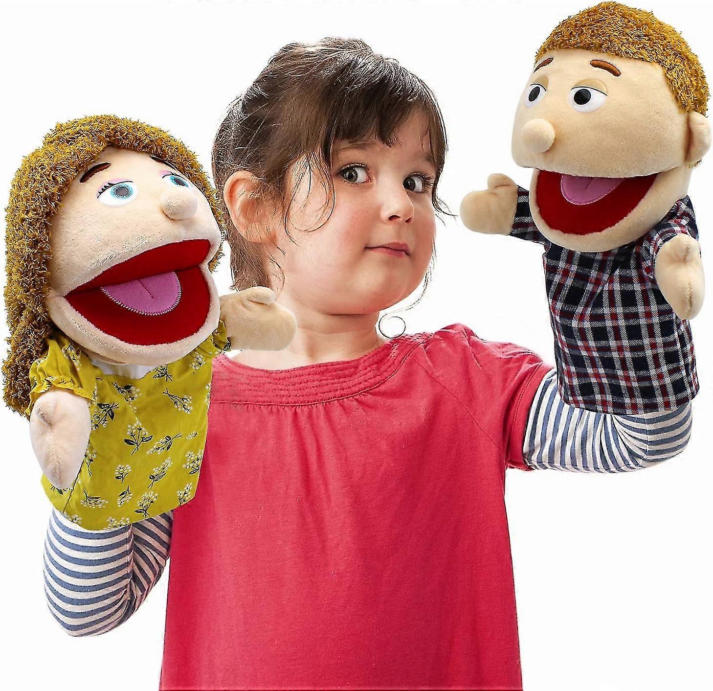 Marionnettes à Main Familiales, Marionnettes pour Enfants Rôle Paly Membres de la Famille 13.4 Marionnettes à Main Familiales, Marionnettes pour Enfants Rôle Paly Membres de la Famille 13.4
