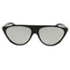 thumbnail image 4 of Gafas de terre de vintage Gafas con lente degradada Steampunk Mujeres Lady Shades , lente negra clara del marco y de la astilla, se describe marco negro claro y lente plateada Salvador Gafas de sol de la moda de las mujeres, 4 of 6