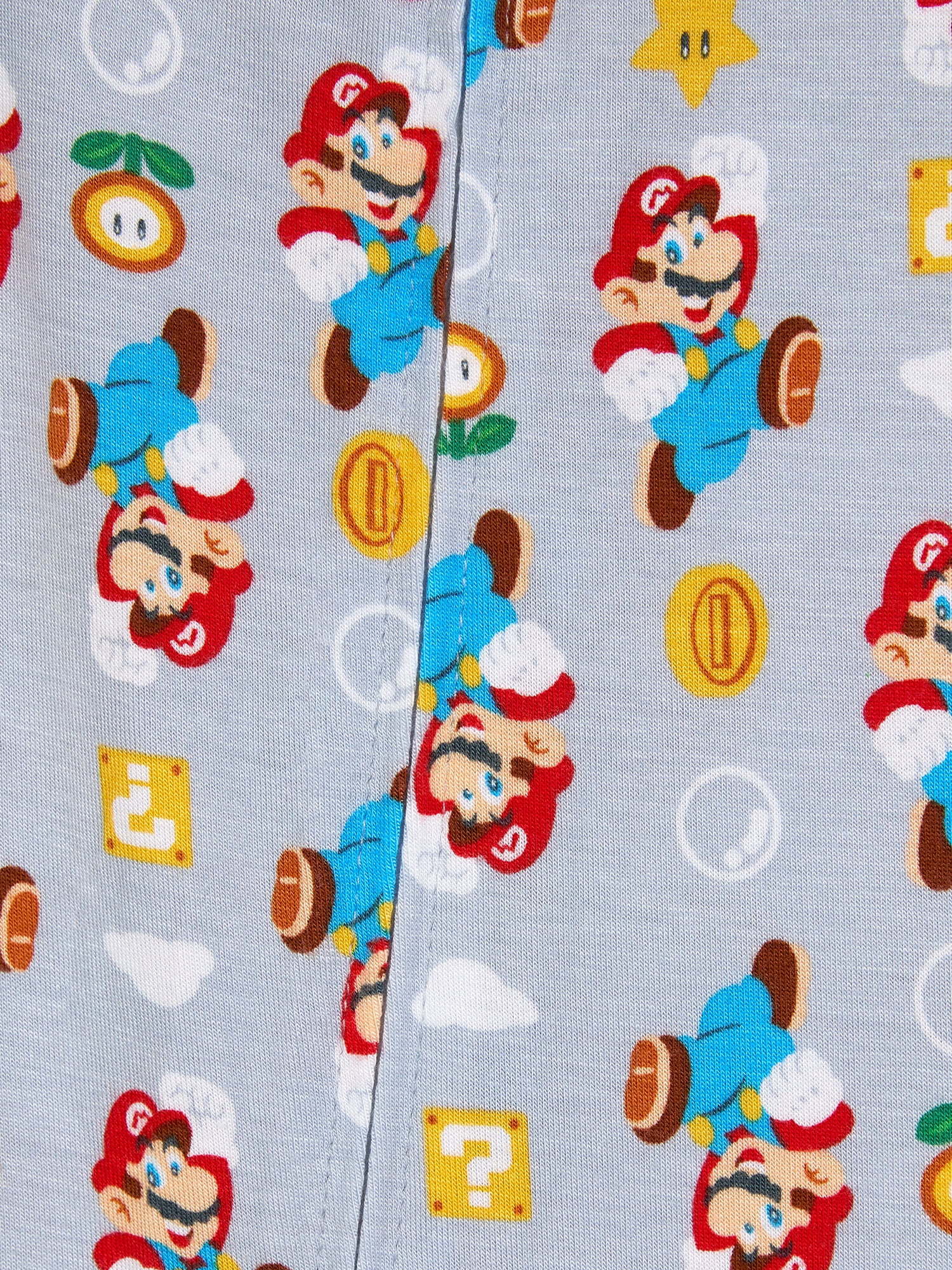 Super Mario Toddler Long Sleeve Blanket Sleeper, One-Piece, Sizes 12M-5T