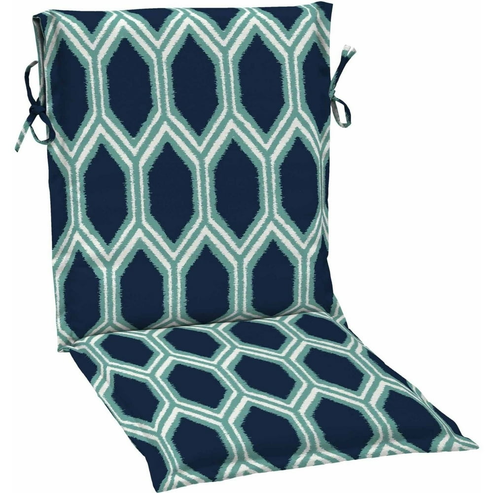 Mainstays Outdoor Patio Sling Chair Cushion, Multiple Patterns