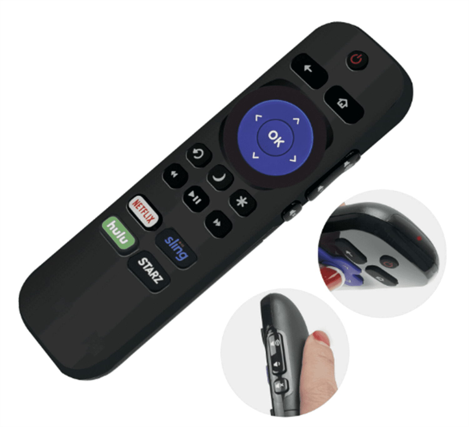 New LCRCRUDUS18 Remote Control Compatible with Sharp Smart TV LC