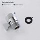 thumbnail image 4 of Water Flow Control Shut Off Valve for Hand Held Shower Head - Adjustable Flow Regulator for Shower & Bath Water Savings, 4 of 5