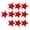 Red, variant on 10Pieces Reflective Star Decals Warning Tapes Stickers Self-Adhesive for Truck Car Motorcycle Exterior Decoration