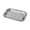 Silver-Smal, variant on Artistic Floral Engraved Kitchen Serving Platters Steel Trinket Tray For Coffee Shops Tea Parties And Family Gatherings