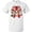 AA-White, variant on Inktastic Dragon Holding Dice Christmas Lights T-Shirt